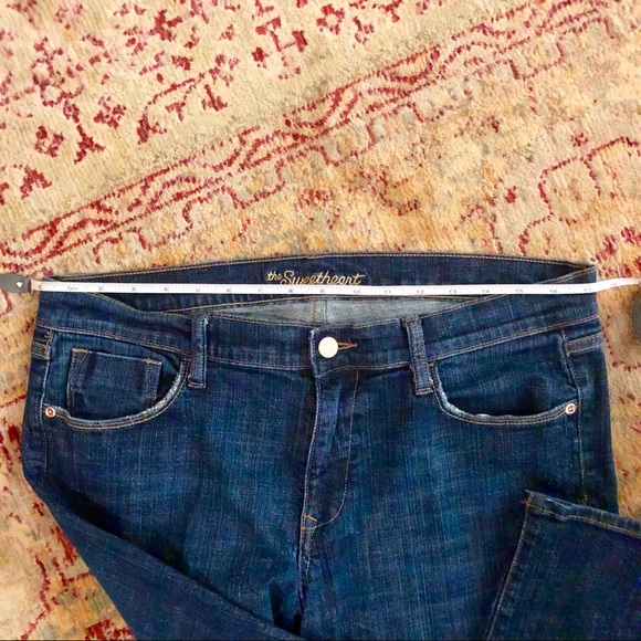 ๐EUC OLD NAVY the SWEETHEART JEANS SIZE 12 Short - Picture 6 of 8